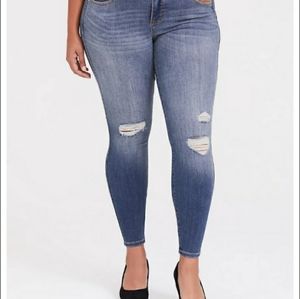 Torrid Premium Stretch Jeggings-medium wash
